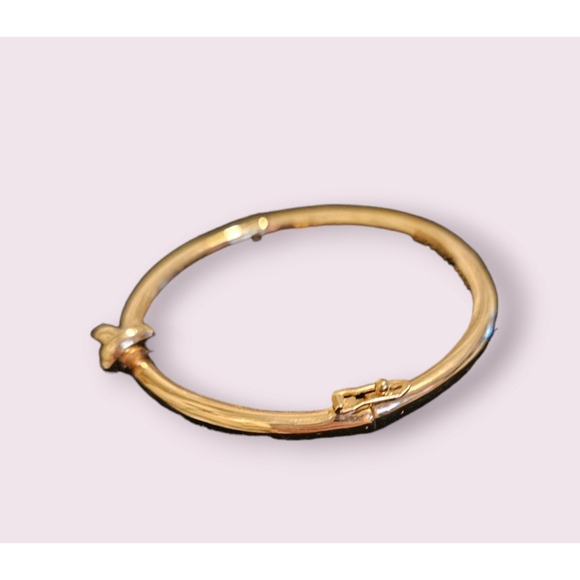Kate Spade Rose Gold Sailor Knot Bangle Bracelet - Picture 3 of 8